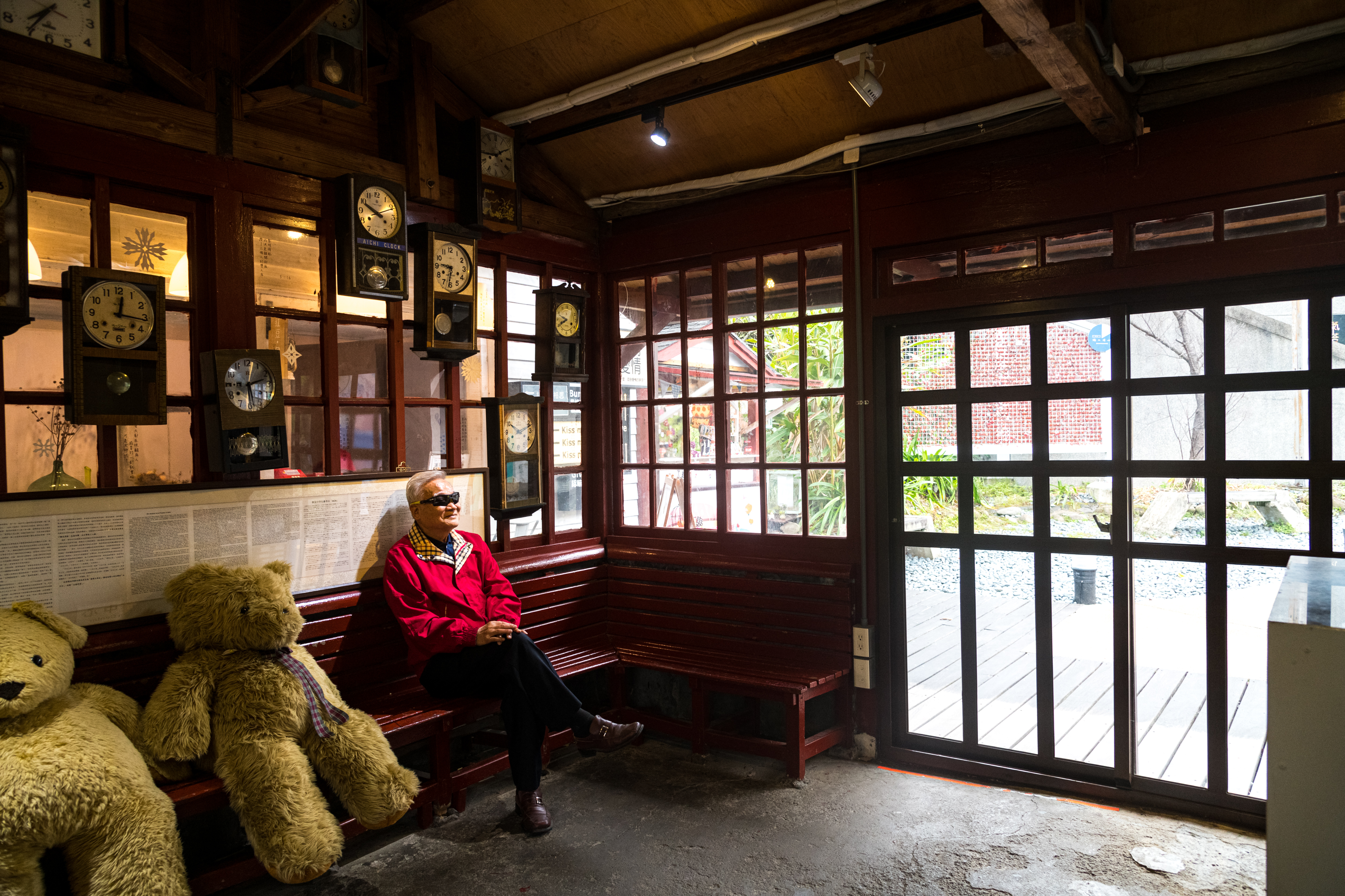 合興車站追火車的故事男主角曾春兆。