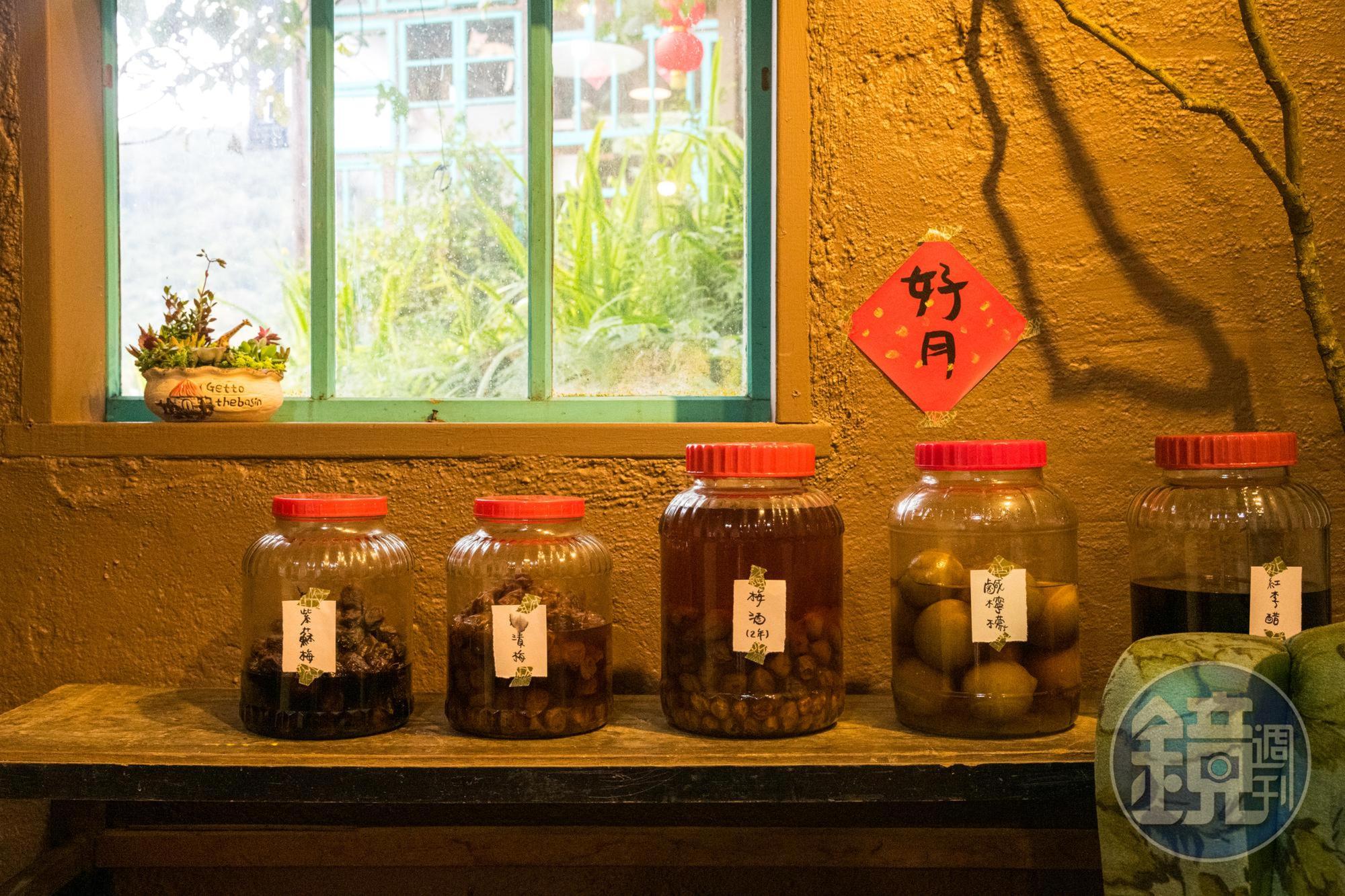 各式客家醃製品是「剛剛好」最美的風景。