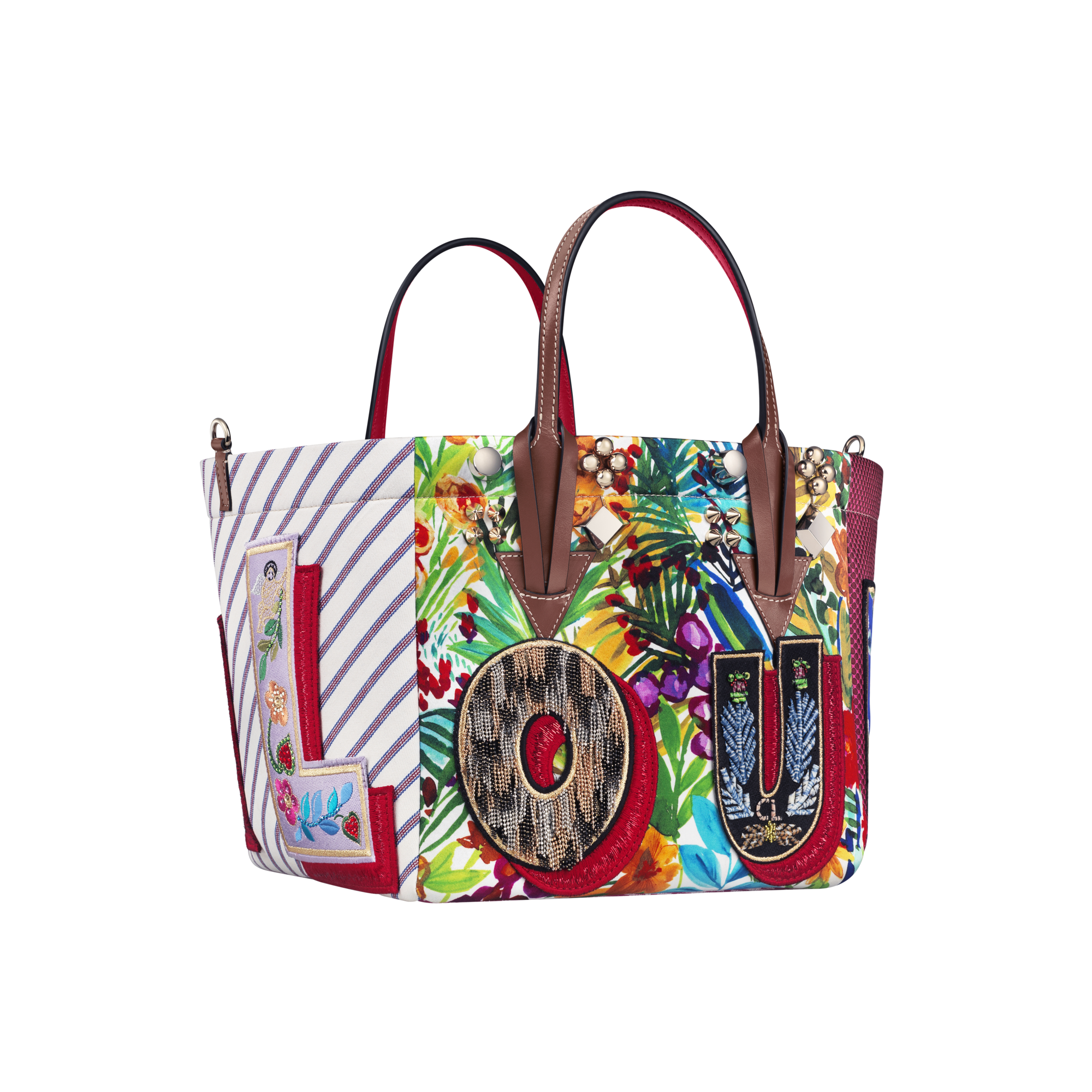 限量手袋CARACABA。NT$74,000。(Christian Louboutin提供)