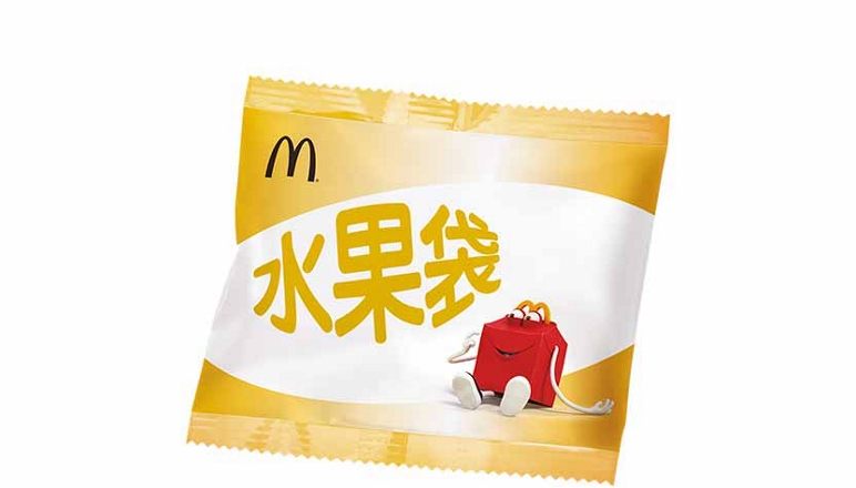 麥當勞「水果袋」意外引發網友討論。(翻攝麥當勞官網)