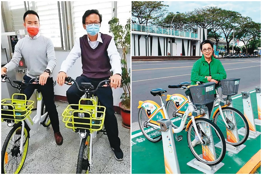 已在新北市部分區域試辦的MOOVO預計7月進軍彰化縣,將取代微笑單車的公共自行車業務。但交接遭拖延,惹得彰化縣城觀處長怒轟微笑單車。(彰化縣城市暨觀光發展處提供、翻攝自劉麗珠臉書)