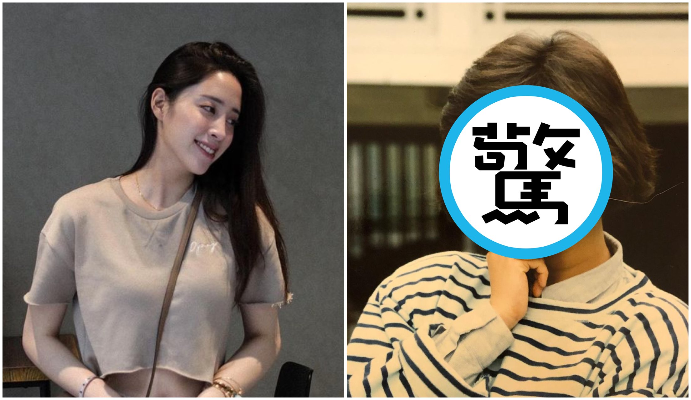 歐陽妮妮（左）昨曬出媽媽傅娟年輕時的舊照，掀起回憶殺。（翻攝歐陽妮妮IG）