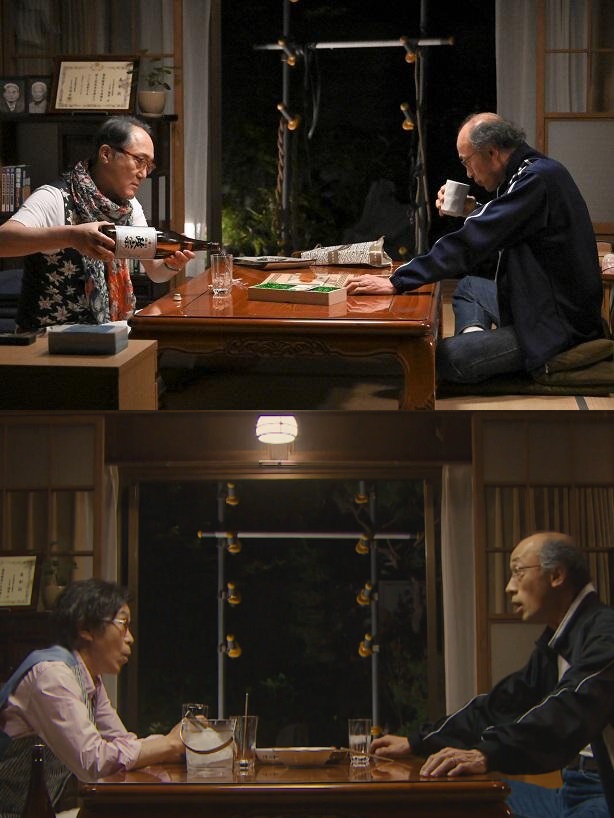 佐野史郎的角色從第4集開始直接換成平田滿演出,不少沒看新聞的觀眾一陣錯愕。(上圖翻攝自thetv,下圖翻攝自TBS畫面)