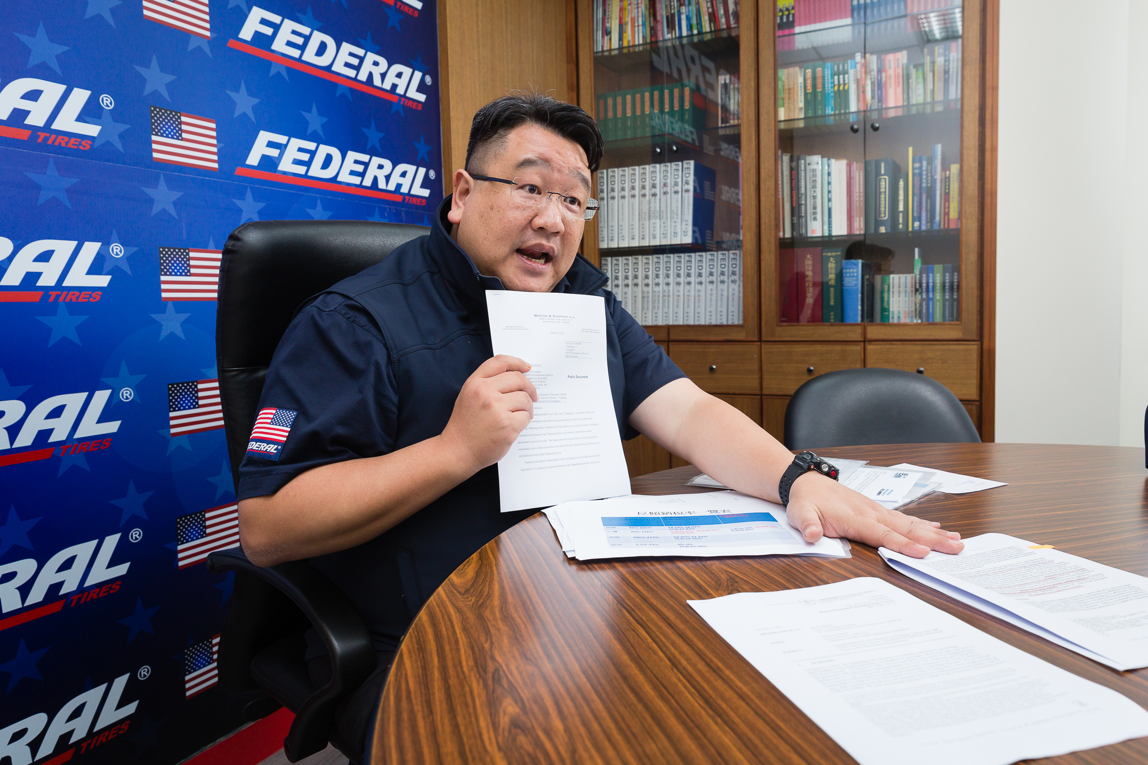 馬述健不滿南港向泰豐要美國客戶資料。