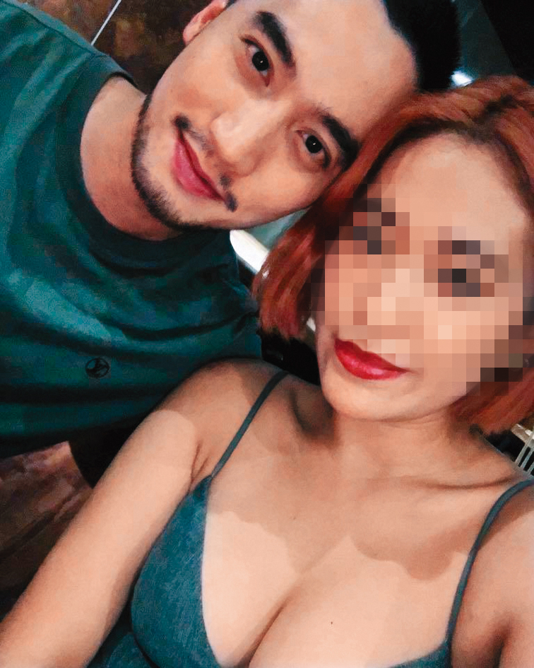 賴弘國（左）和阿嬌宣布交往後不久，曾被爆出和某奶妹過從甚密，但事後女方澄清兩人只是學長學妹關係。（翻攝自臉書）