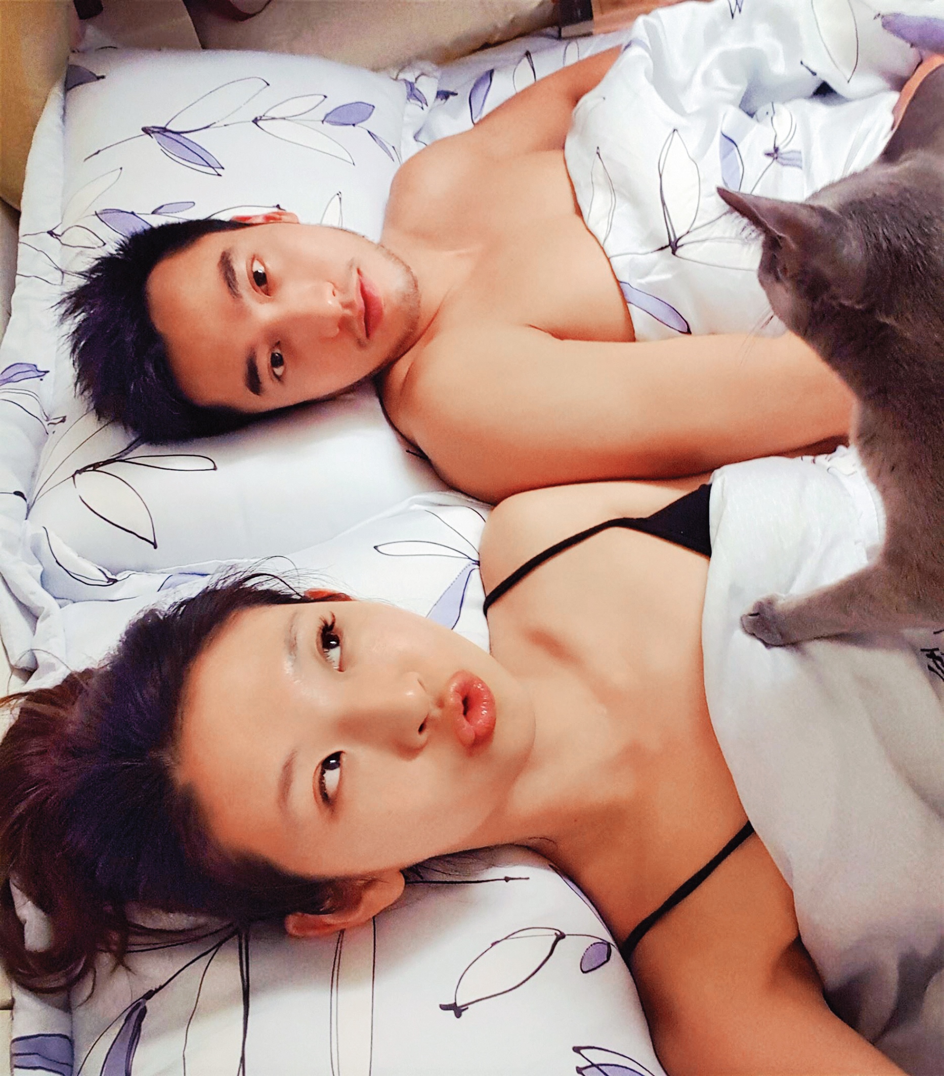 賴弘國（右）曾和趙筱葳（左）有過短命的半年婚姻。（翻攝自Ivy Chao臉書）