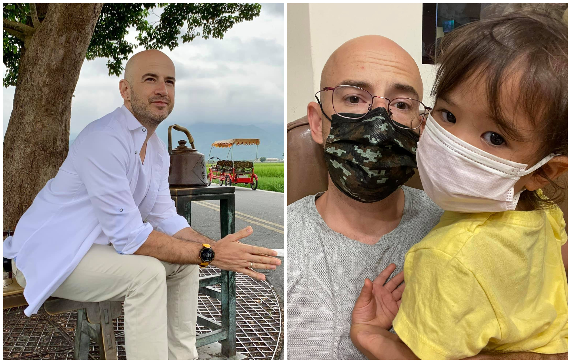 吳鳳分享昨天遇到兩大狀況，讓他再度感恩台灣。（翻攝吳鳳臉書）