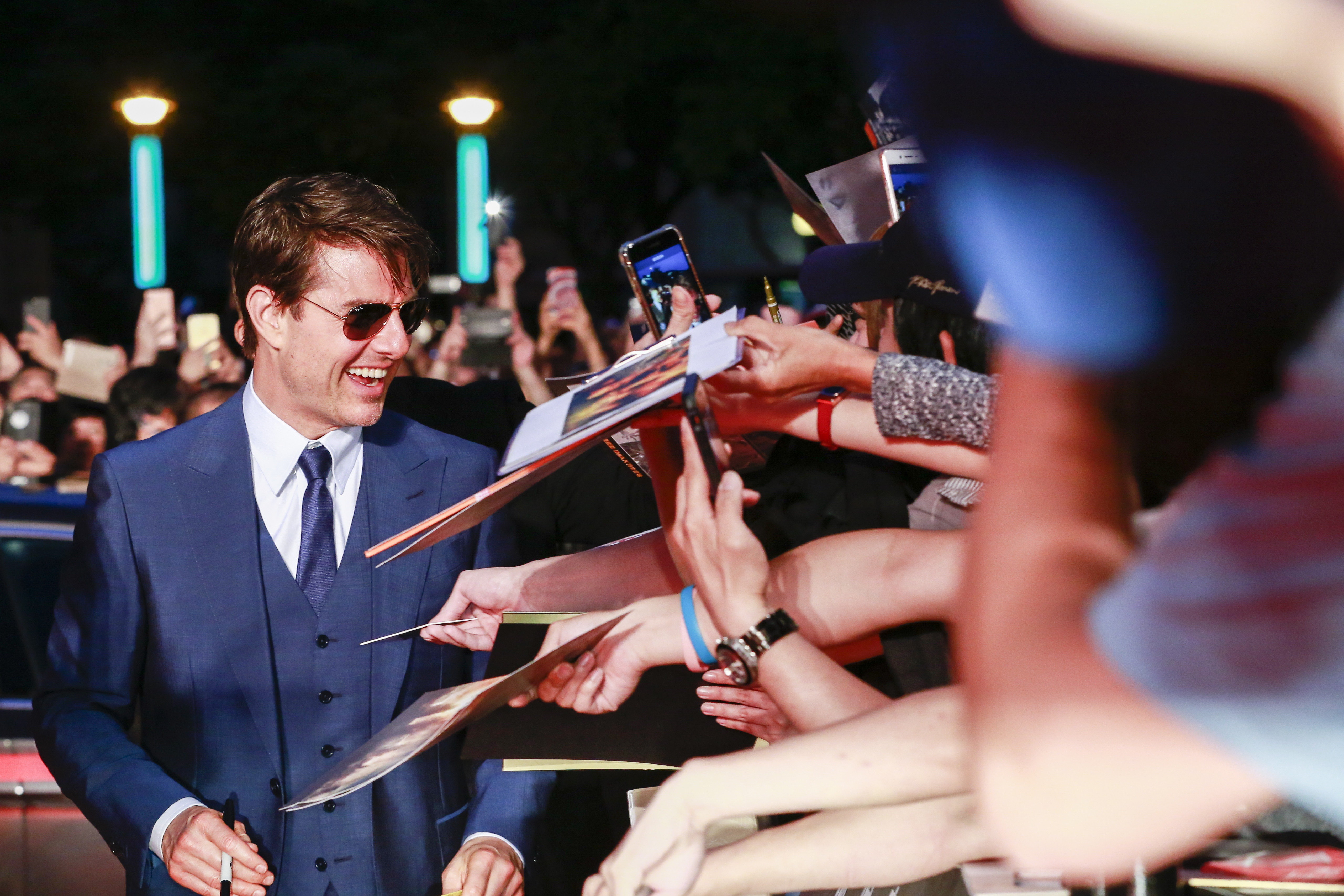 湯姆克魯斯傳出要退回3座金球獎座以示抗議。（本刊資料照）