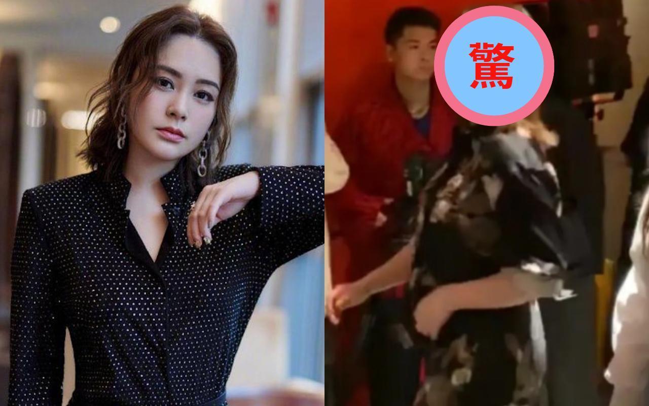 女星難為，阿嬌自從離婚後，目測胖了近30斤（18公斤），原因眾說紛紜。（翻攝自微博）