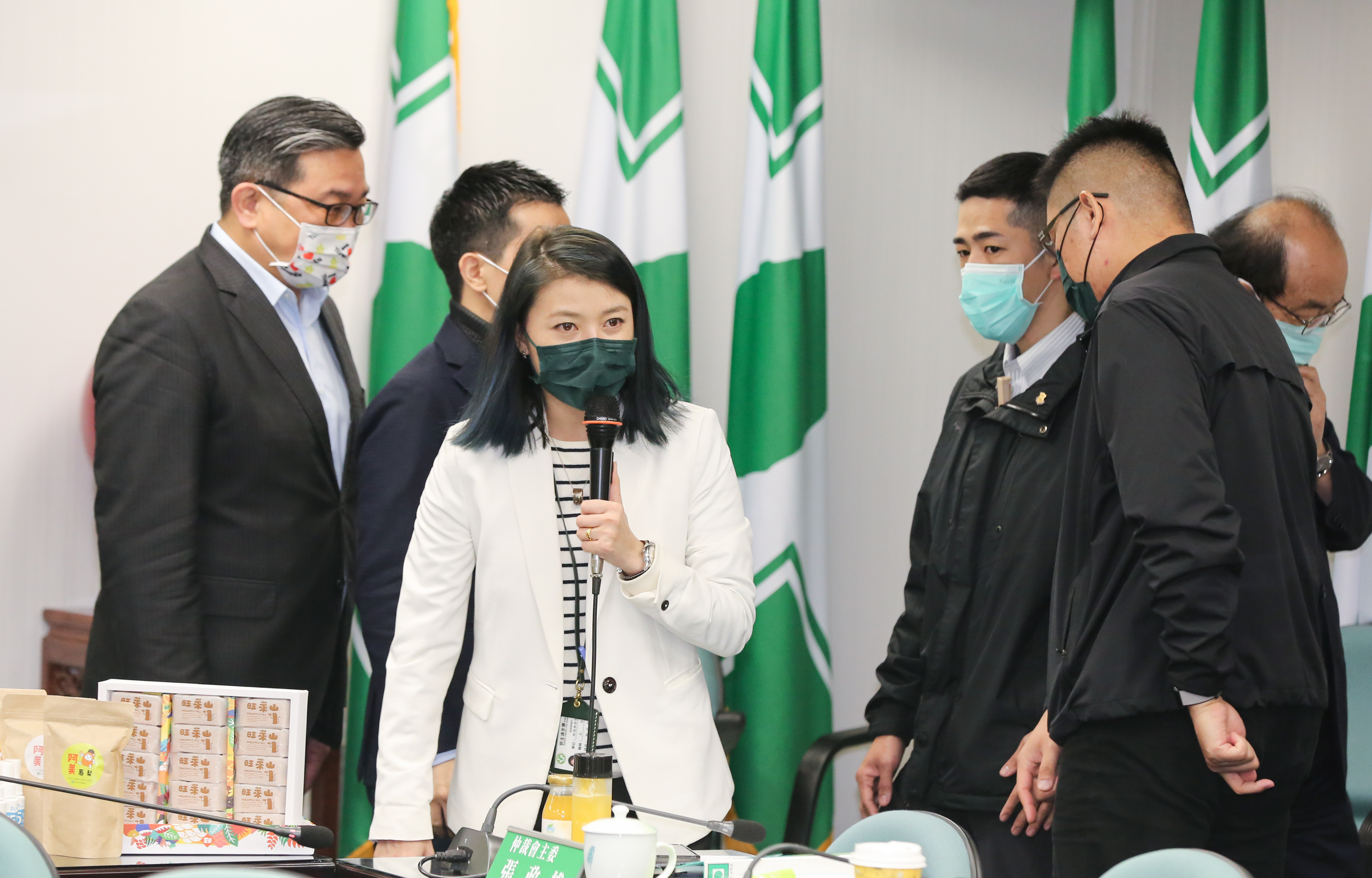 民進黨發言人顏若芳宣布暫緩舉行本週日（16日）施政說明會，6月8日前相關說明會也都暫停辦理。（資料照）