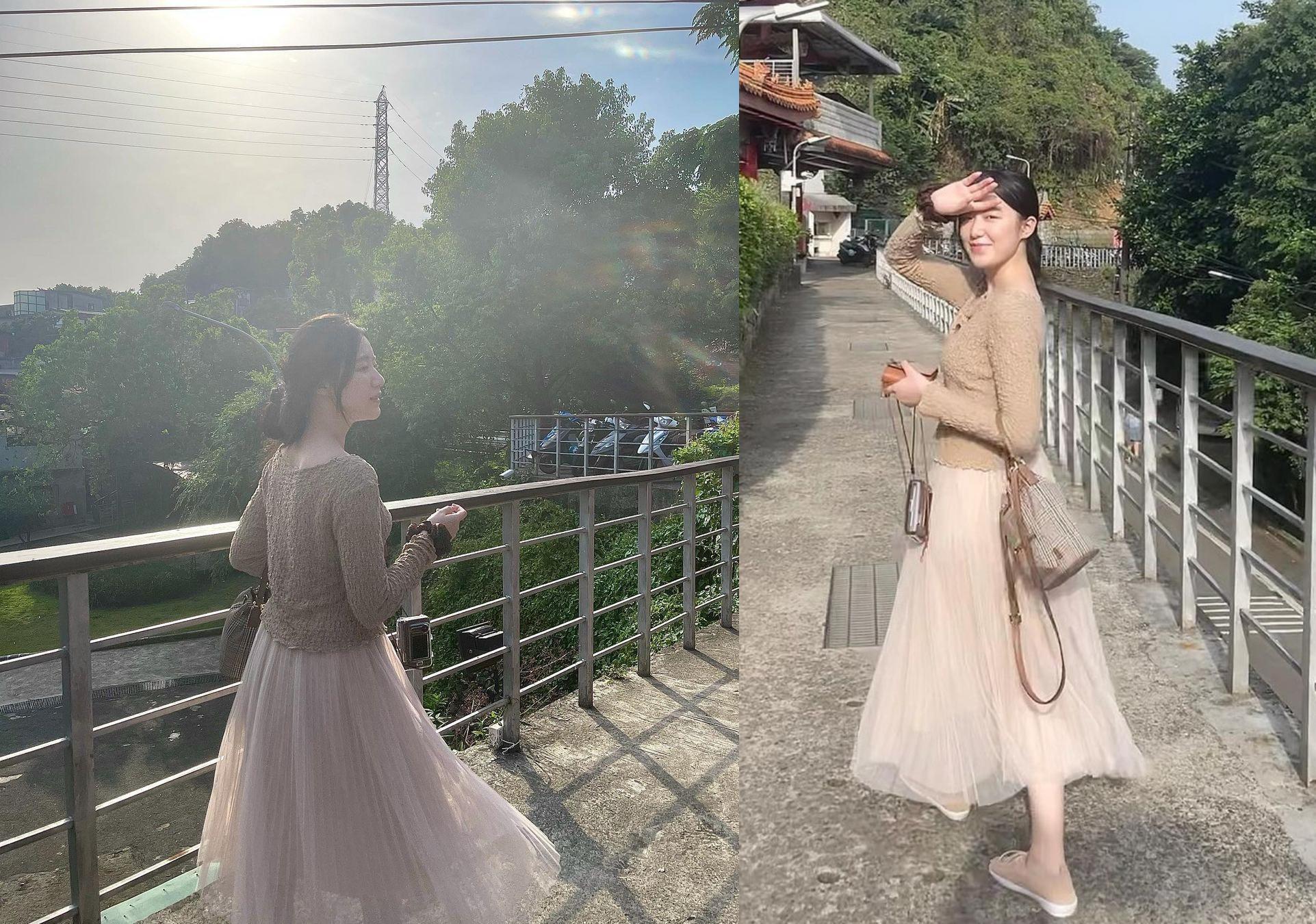 (G)I-DLE台籍成員舒華在個人IG分享出遊照片。(翻攝舒華IG)