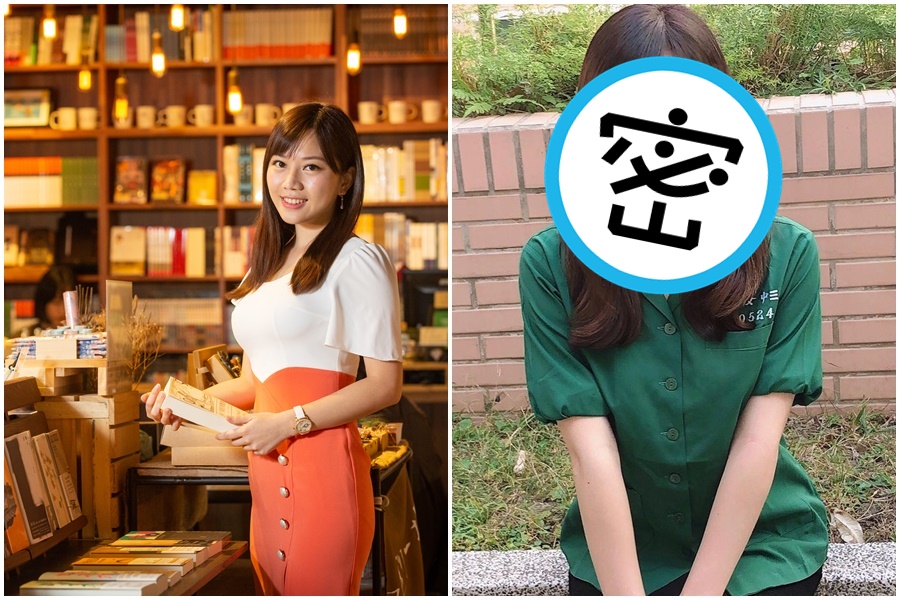 登上臉書「台大百大正妹」，蔡尚樺現身留言。（本刊資料照、翻攝自台大百大正妹臉書）