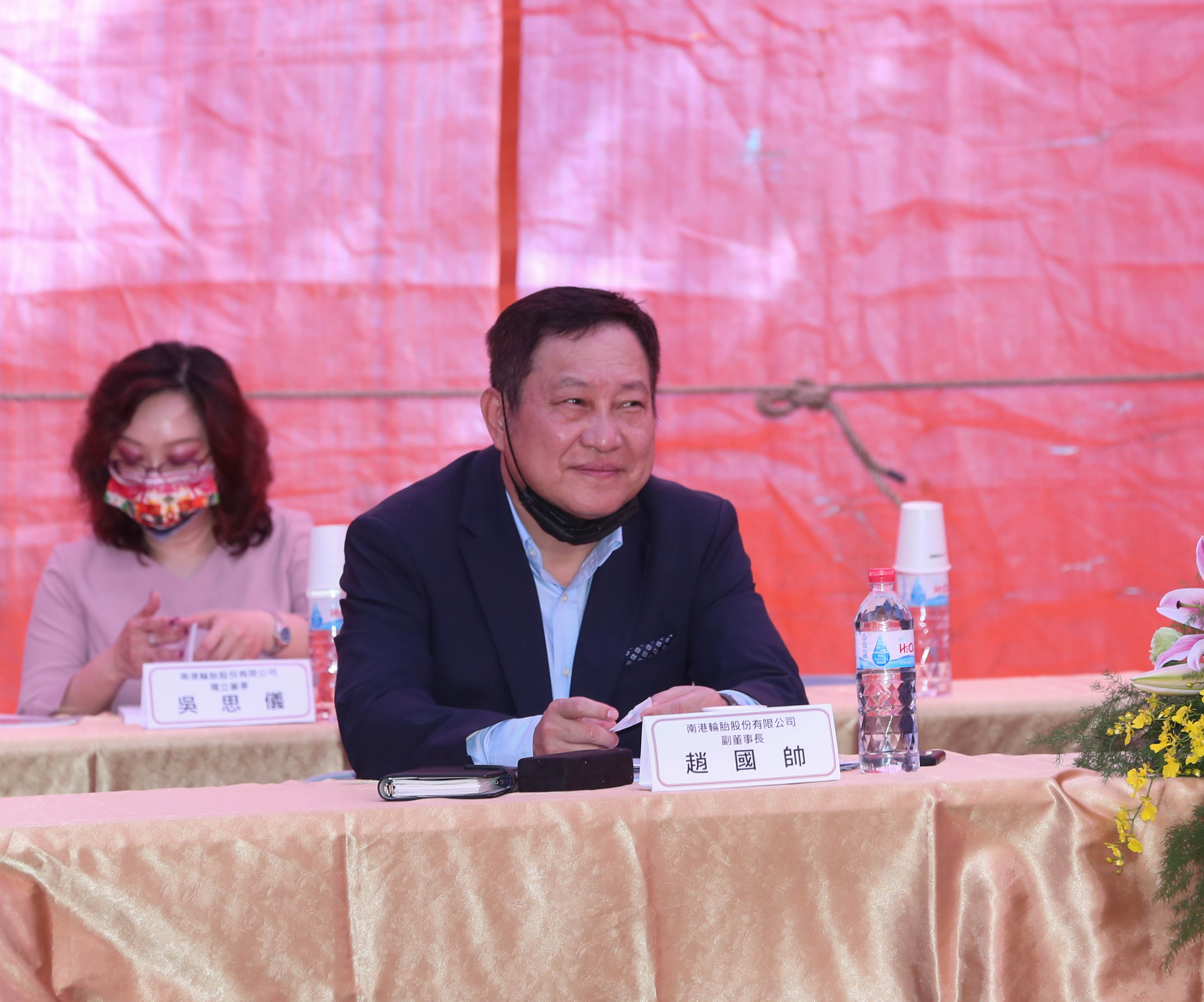 趙國帥今日召開記者會，針對泰豐經營權案做說明。