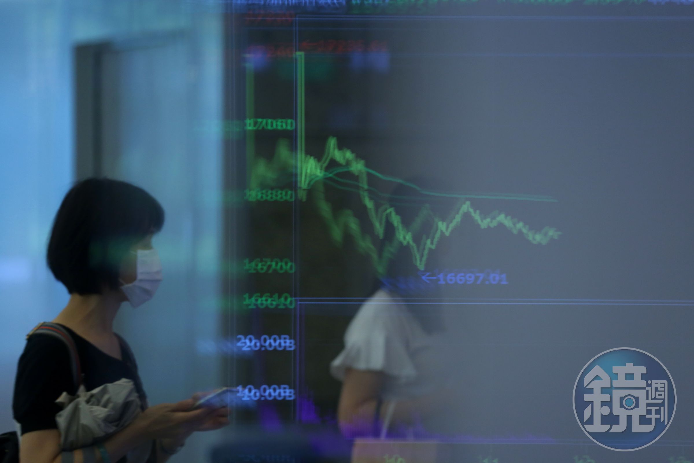 謝金河分析指出，台股2個交易日狂殺逾2,000點，最大原因就是疫情失控，社區感染出現。（本刊資料照）