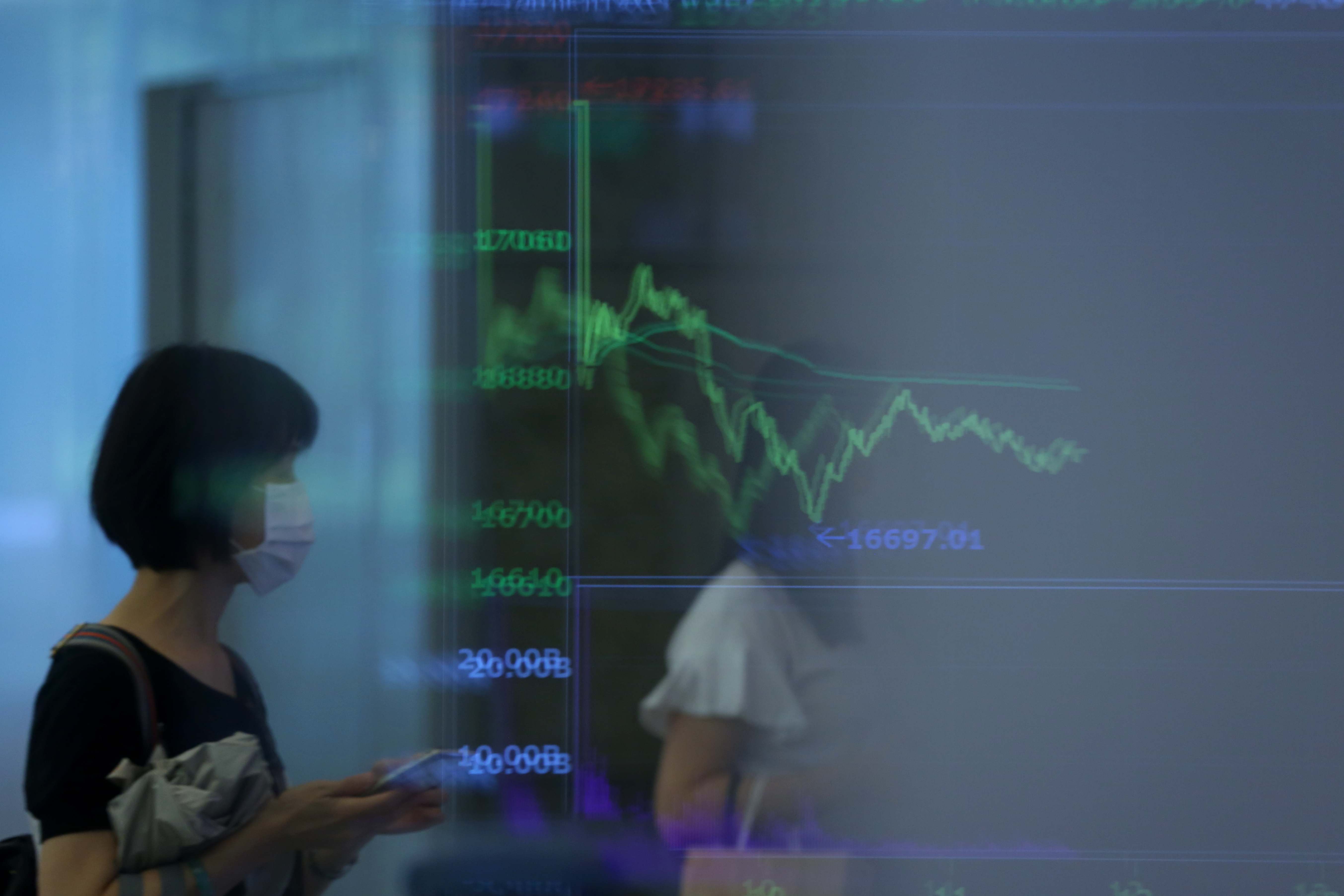 謝金河分析指出，台股2個交易日狂殺逾2,000點，最大原因就是疫情失控，社區感染出現。（本刊資料照）