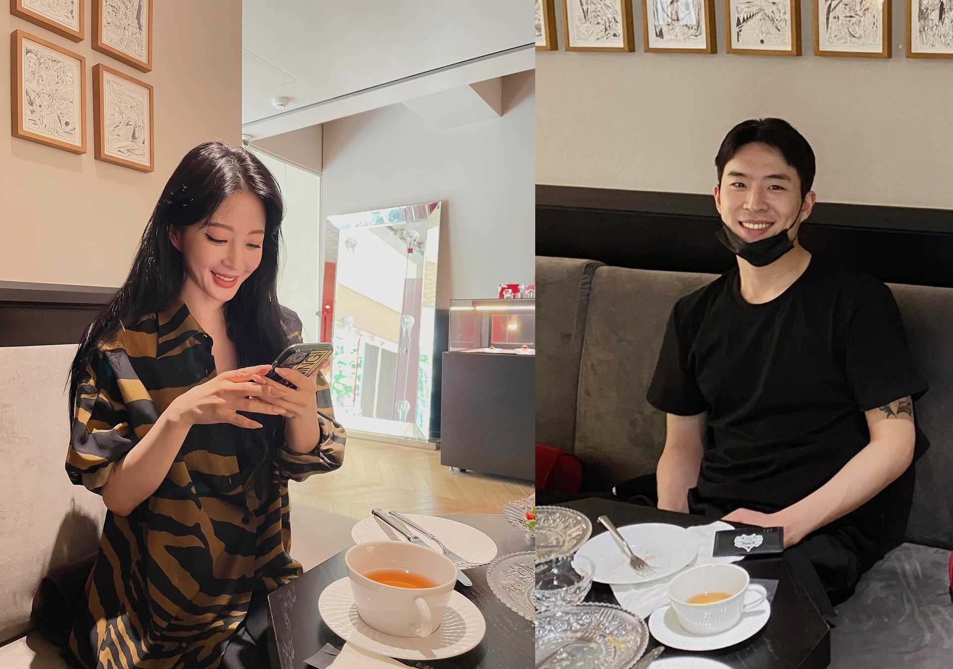 韓藝瑟在IG上突然公開新戀情。(翻攝韓藝瑟IG)