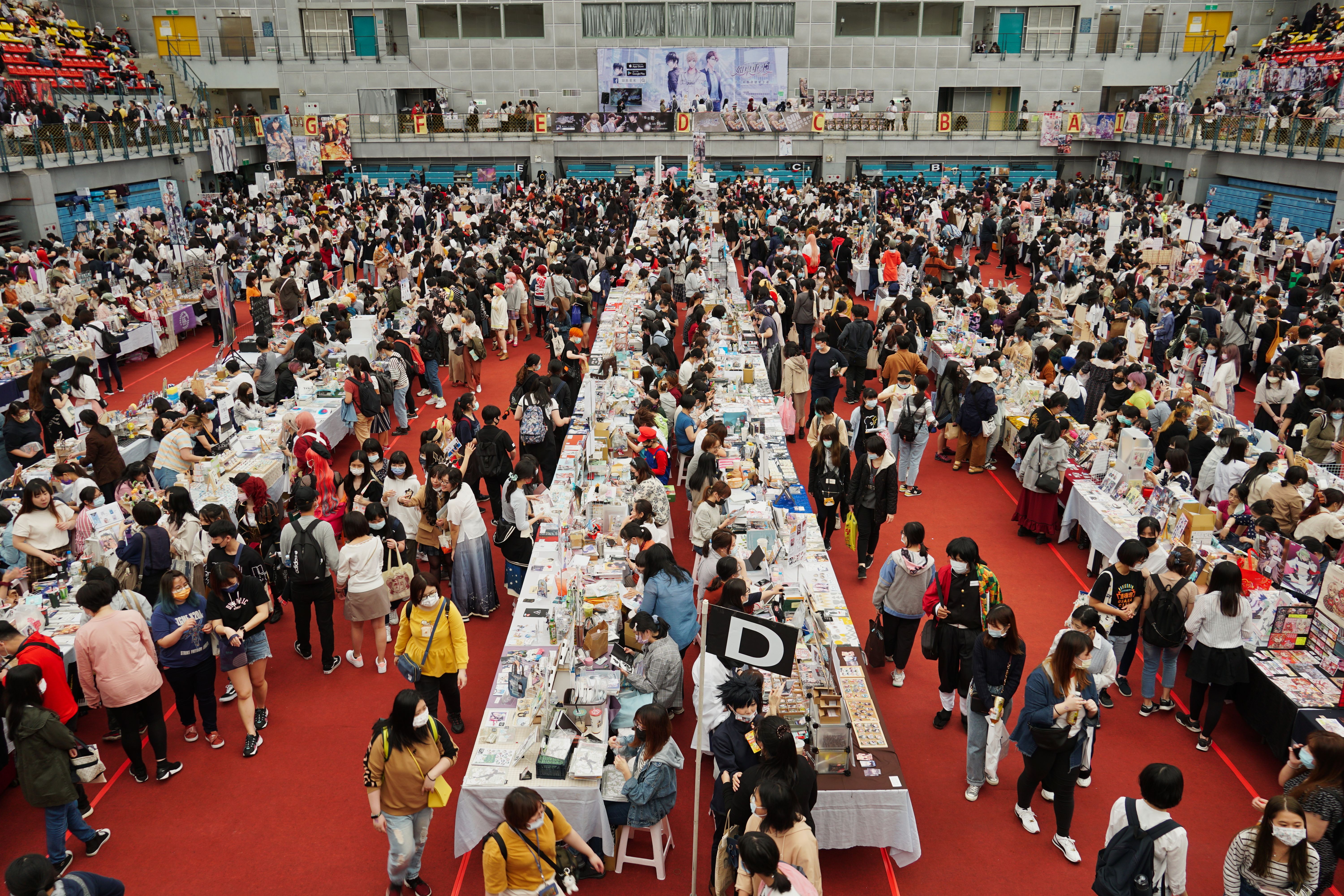 同人活動過去籠罩著神秘感，現今社會已經普遍能理解。圖為CWT57活動現場。