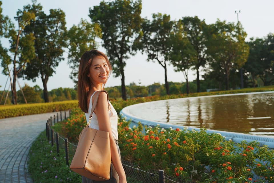 隋棠向網友喊話,面對疫情升溫不要驚慌。(翻攝隋棠臉書)