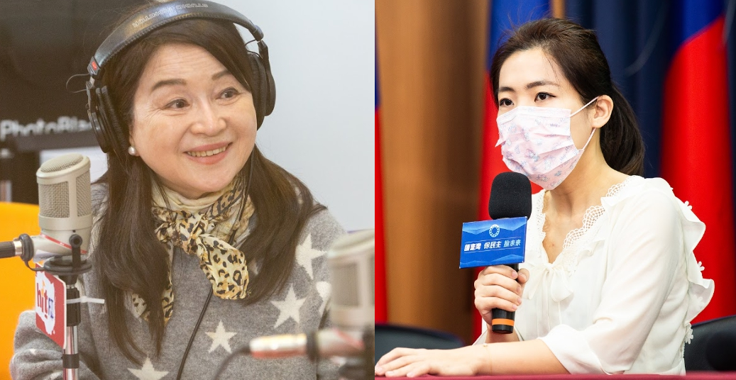 周玉蔻（左）搶先公布確診人數，徐巧芯（右）揚言檢舉。（資料照）