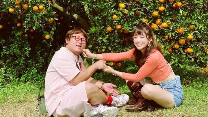 納豆與依依感情甜蜜,至今已穩定交往3年多。(翻攝自納豆臉書)