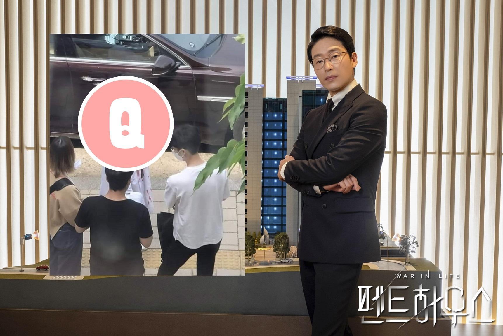 嚴基俊在《Penthouse上流社會》飾演反派朱丹泰,今拍攝第3季身上造型引討論。(翻攝自網路)