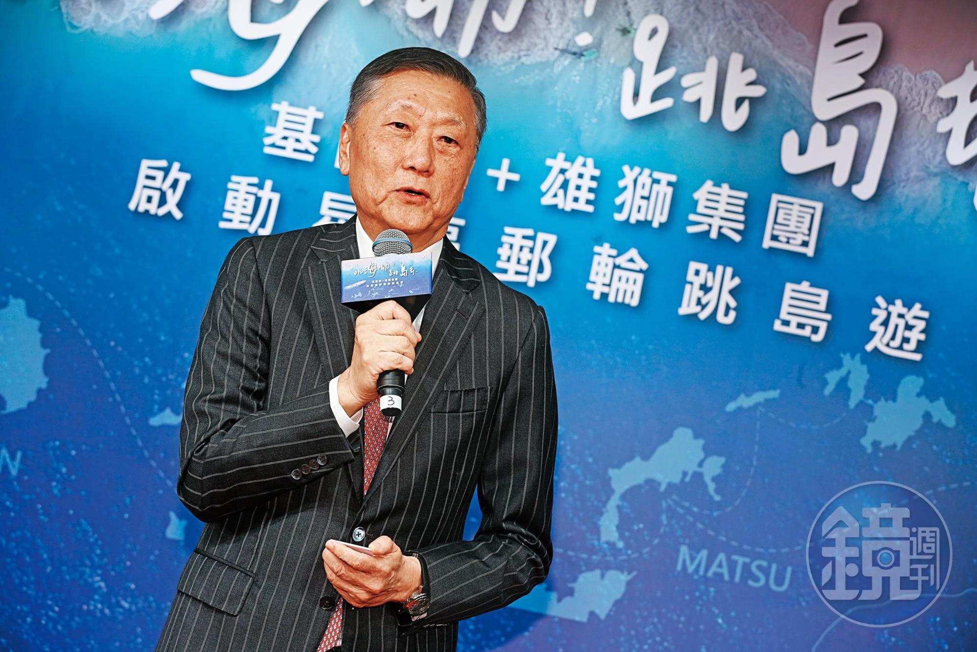 去年疫情爆發,雄獅旅遊董事長王文傑把重心放到國旅市場,沒想到近期本土疫情爆發,再度重創旅遊業。