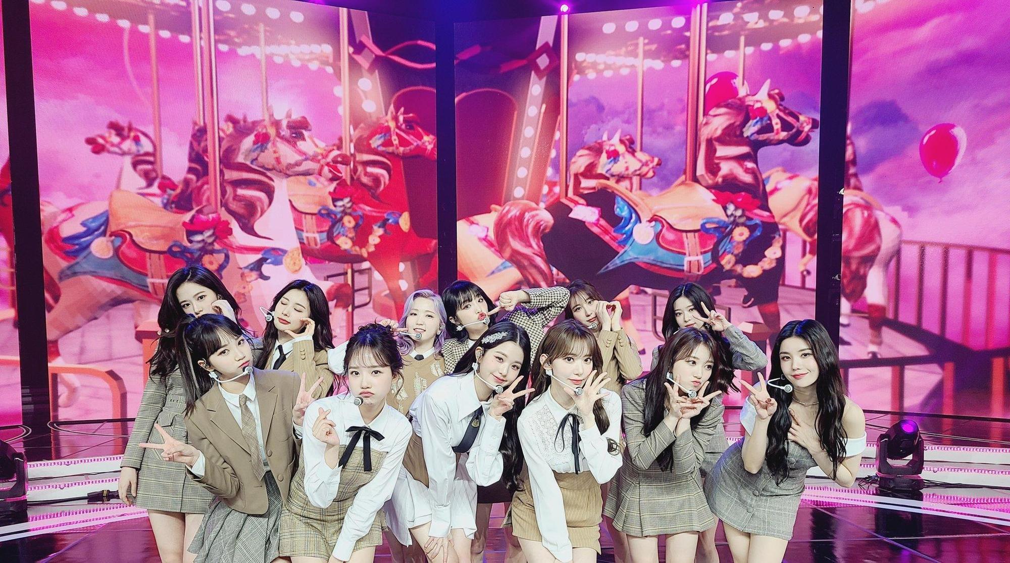 限定女團「IZ*ONE」活動2年半寫下不少輝煌紀錄,上月期滿正式解散。(翻攝自IZ*ONE Twitter)