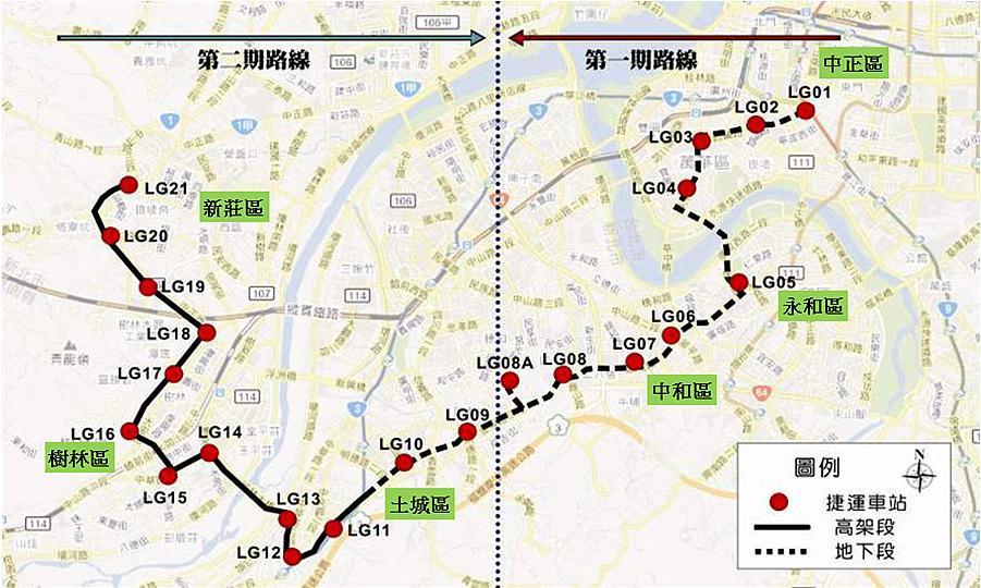 捷運萬大線工程圖(圖片/北市府捷運工程局)