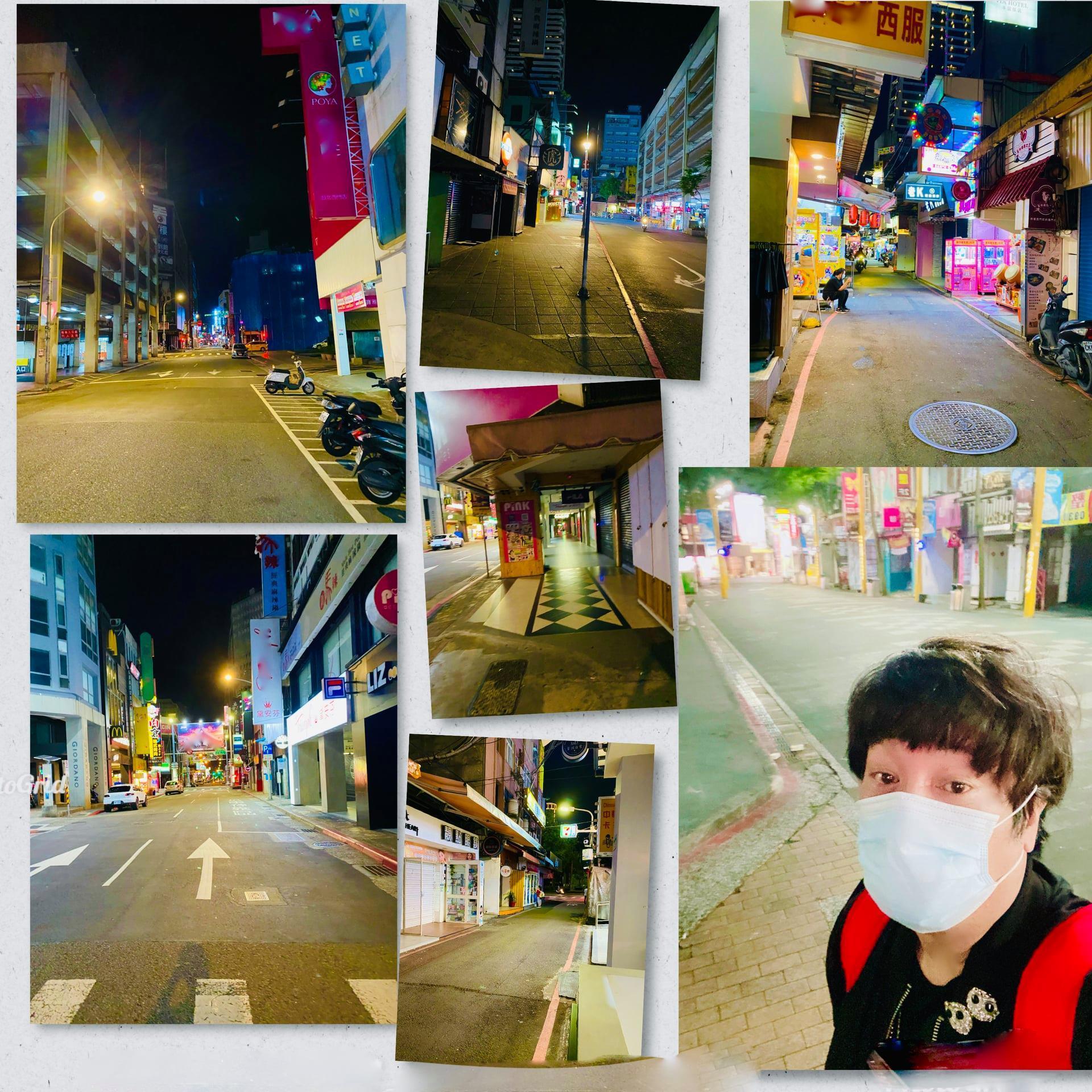 曹西平外出直擊西門町的現況,一片空蕩蕩,讓身為商家他感嘆:「沒有觀光客,沒有客人,又要如何得撐下去?」(翻攝自曹西平的粉絲愛團)