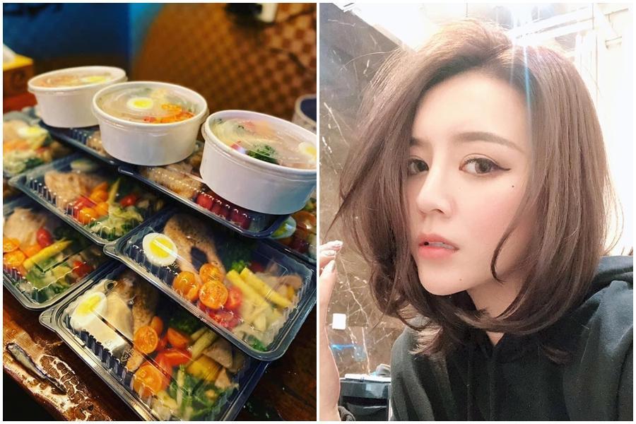 李妍憬轉行當直播主賣衣服,成績亮眼,公司已有5名員工;她今(18)日發文表示,將發放萬華醫護人員愛心便當,為他們加油!(翻攝自李妍憬臉書)