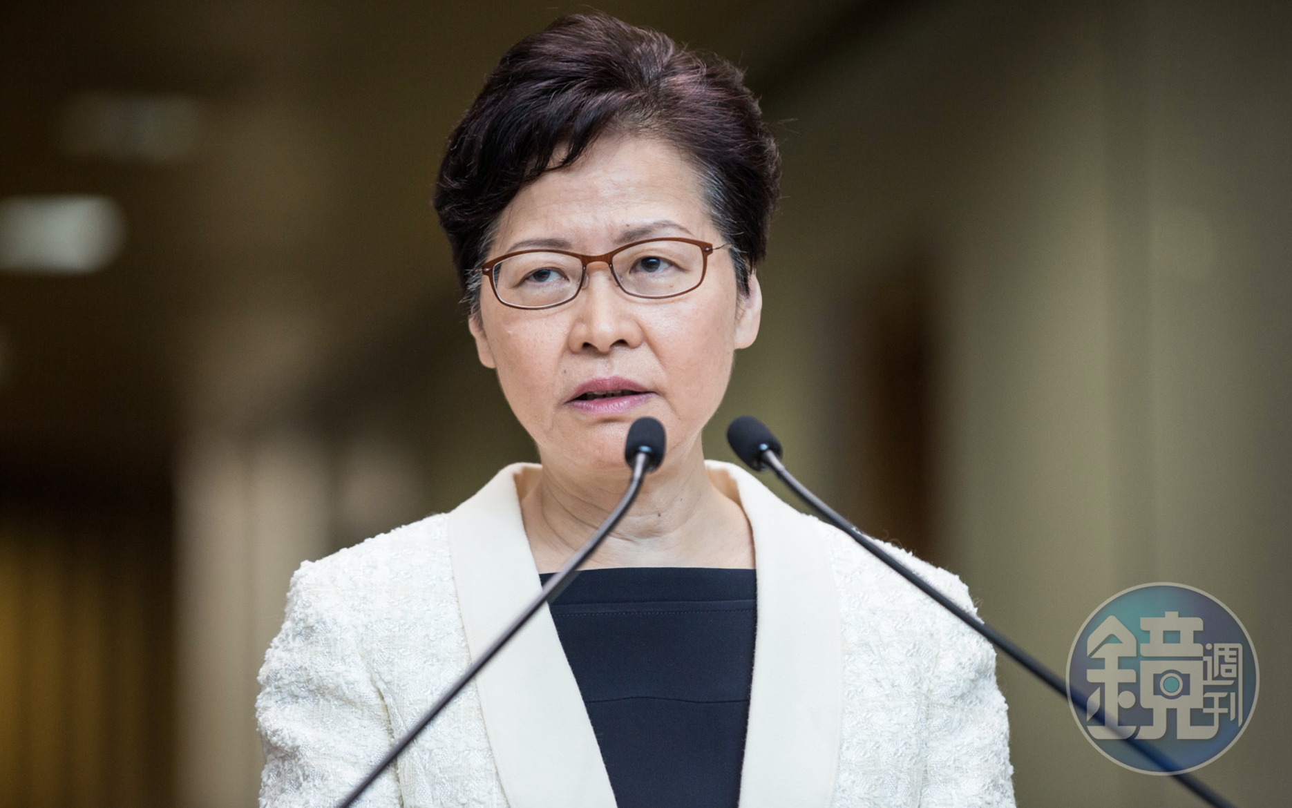 對於黎智英財產遭凍結,香港特首林鄭月娥則稱,此舉更能鞏固香港於國際金融中心的地位。(資料照)