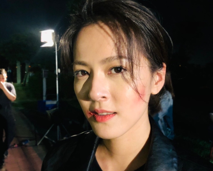 蘇晏霈化身角頭大姐。(民視提供)