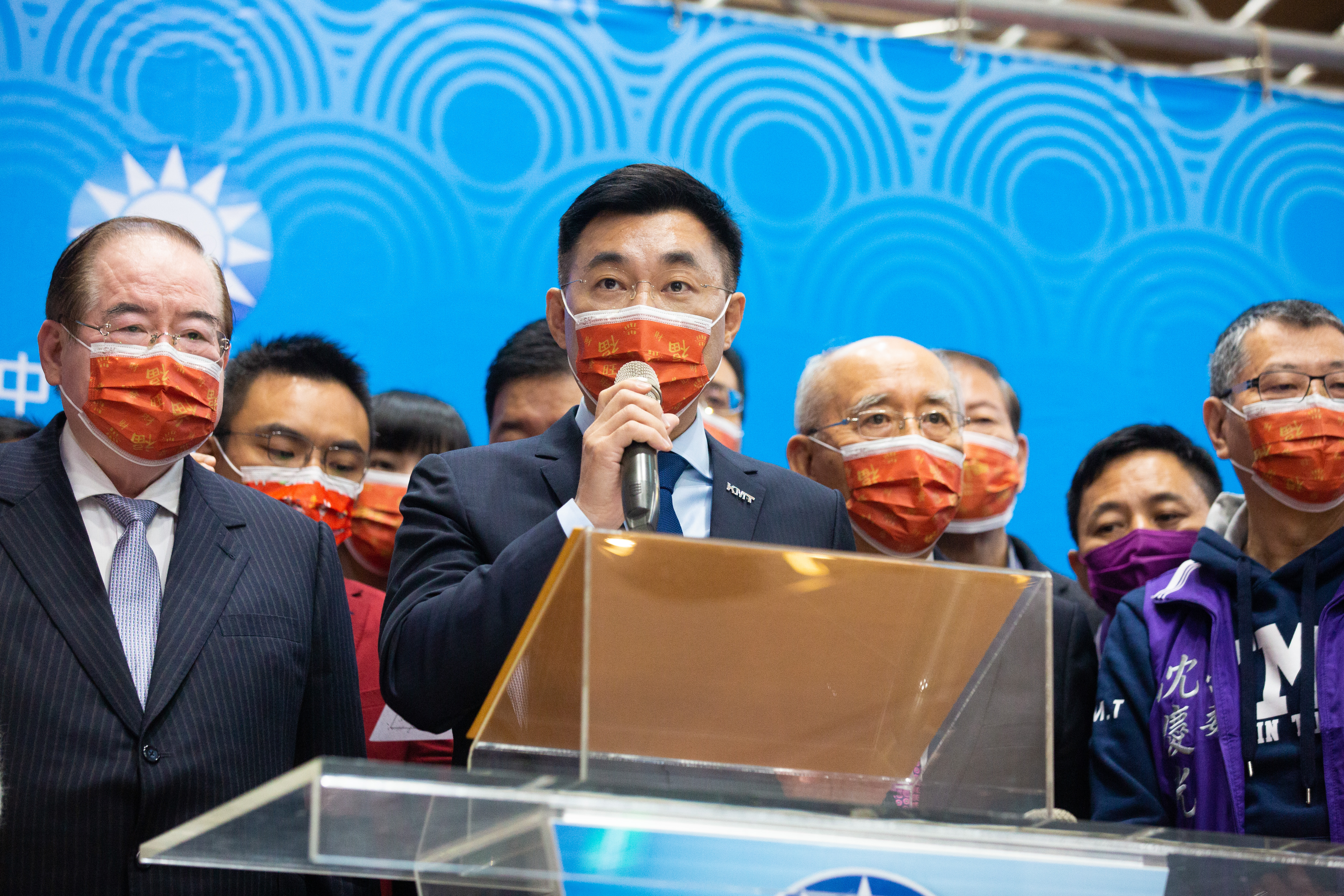 登記領表時間仍維持6月初不變，引發藍營地方擔憂。圖為國民黨主席江啟臣（本刊資料照）