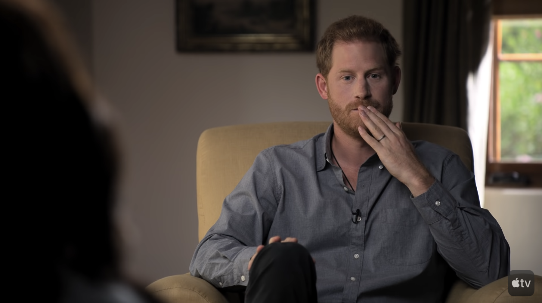 哈利王子再次回歸螢幕，與歐普拉合作紀錄片《你看不見的我》將在21日上線。（翻攝預告片）