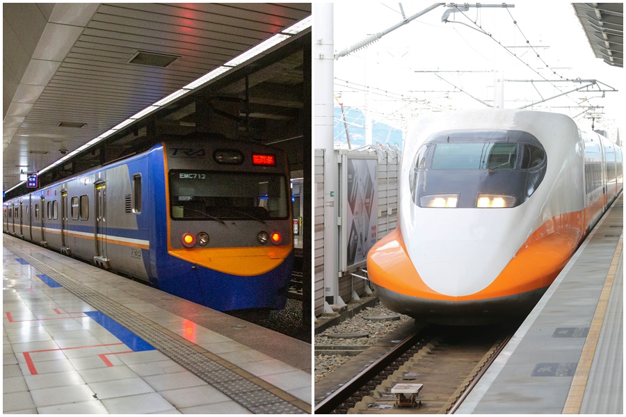 交通部表示，全台台鐵、高鐵、國道客運、機場等付費候車區、候機室禁止飲食，站內餐飲區應採實聯制，雙北台鐵區間車及捷運進行人流管制。（本刊資料照）