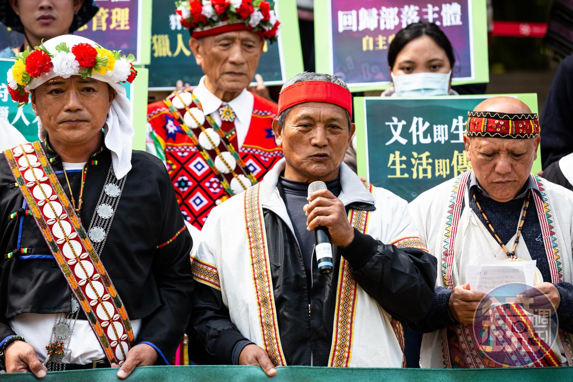 原住民王光祿因違法狩獵遭判刑，總統今宣布特赦。（本刊資料照）