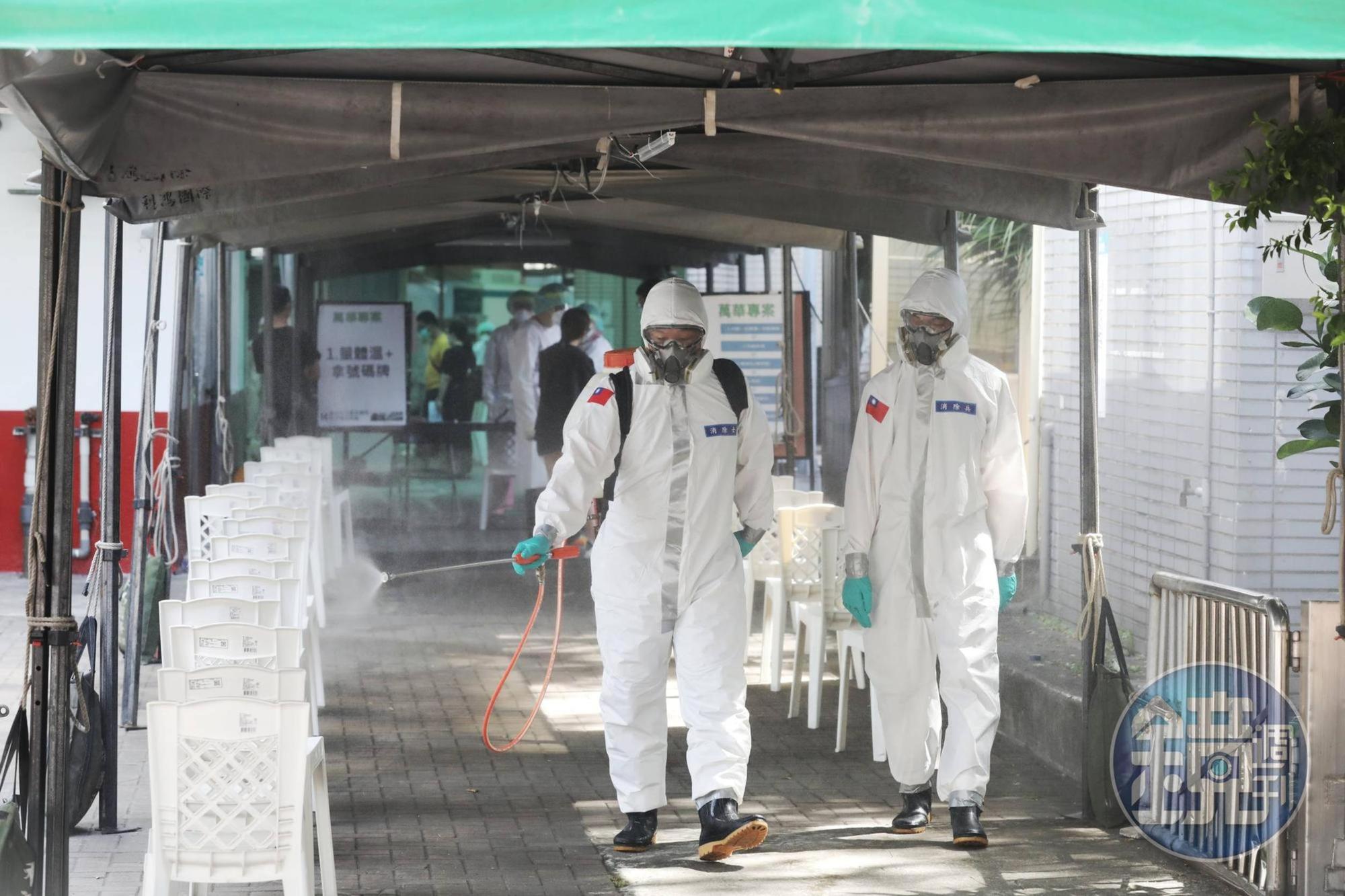 和平醫院新增3員工確診,2病患陰轉陽。