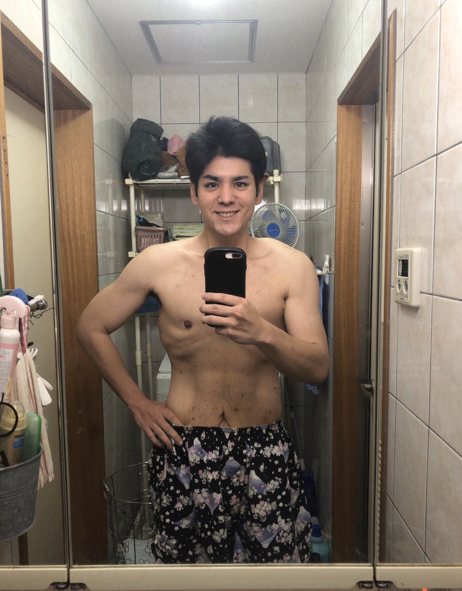 路易波士的瘦身成果讓網友們十分驚豔。(圖翻攝自路易波士Twitter)