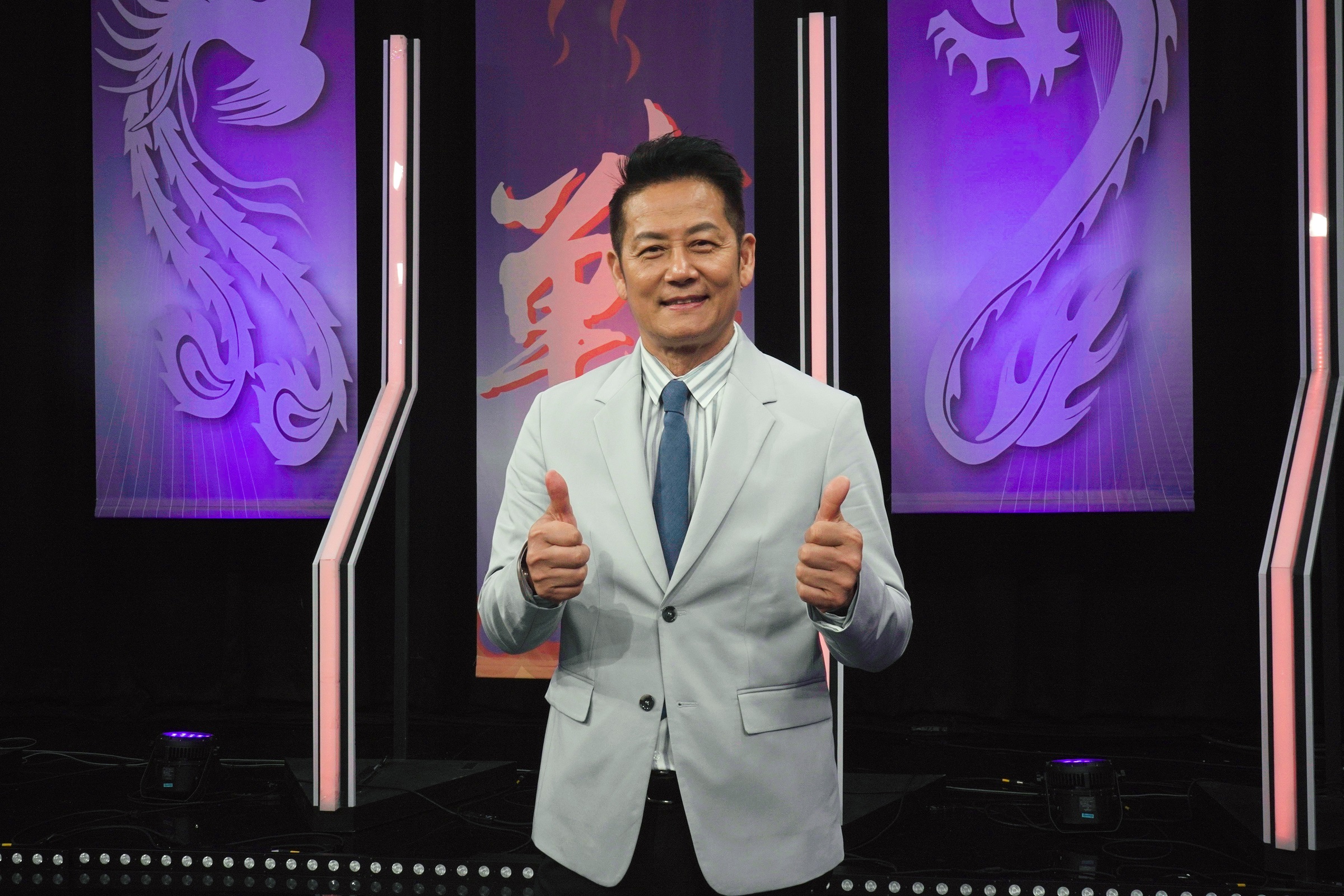 徐乃麟勉勵新人要做好準備。（伊林娛樂提供）