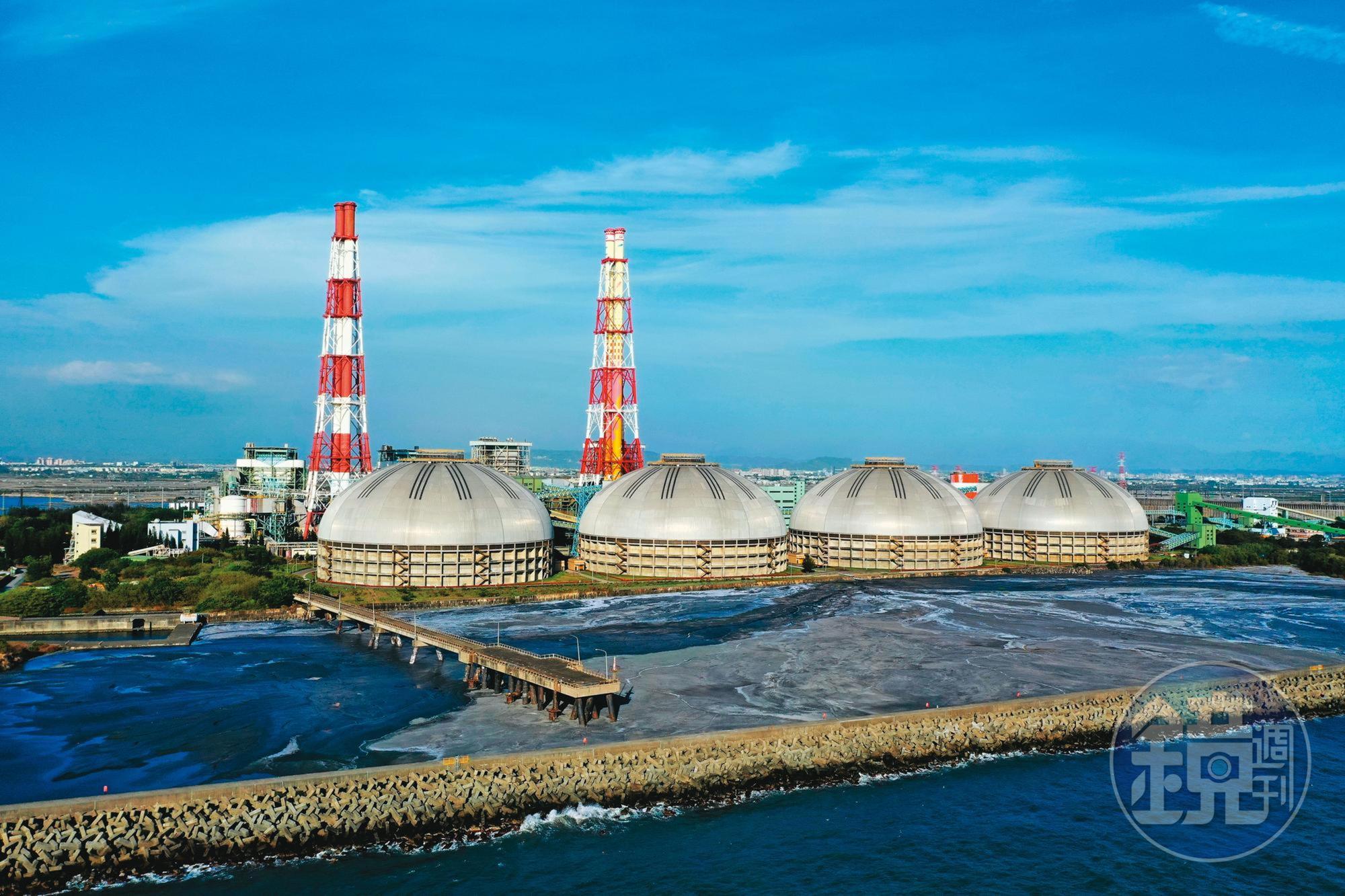 興達電廠1週內2次跳機，為能源轉型投下變數。（林韋言攝）