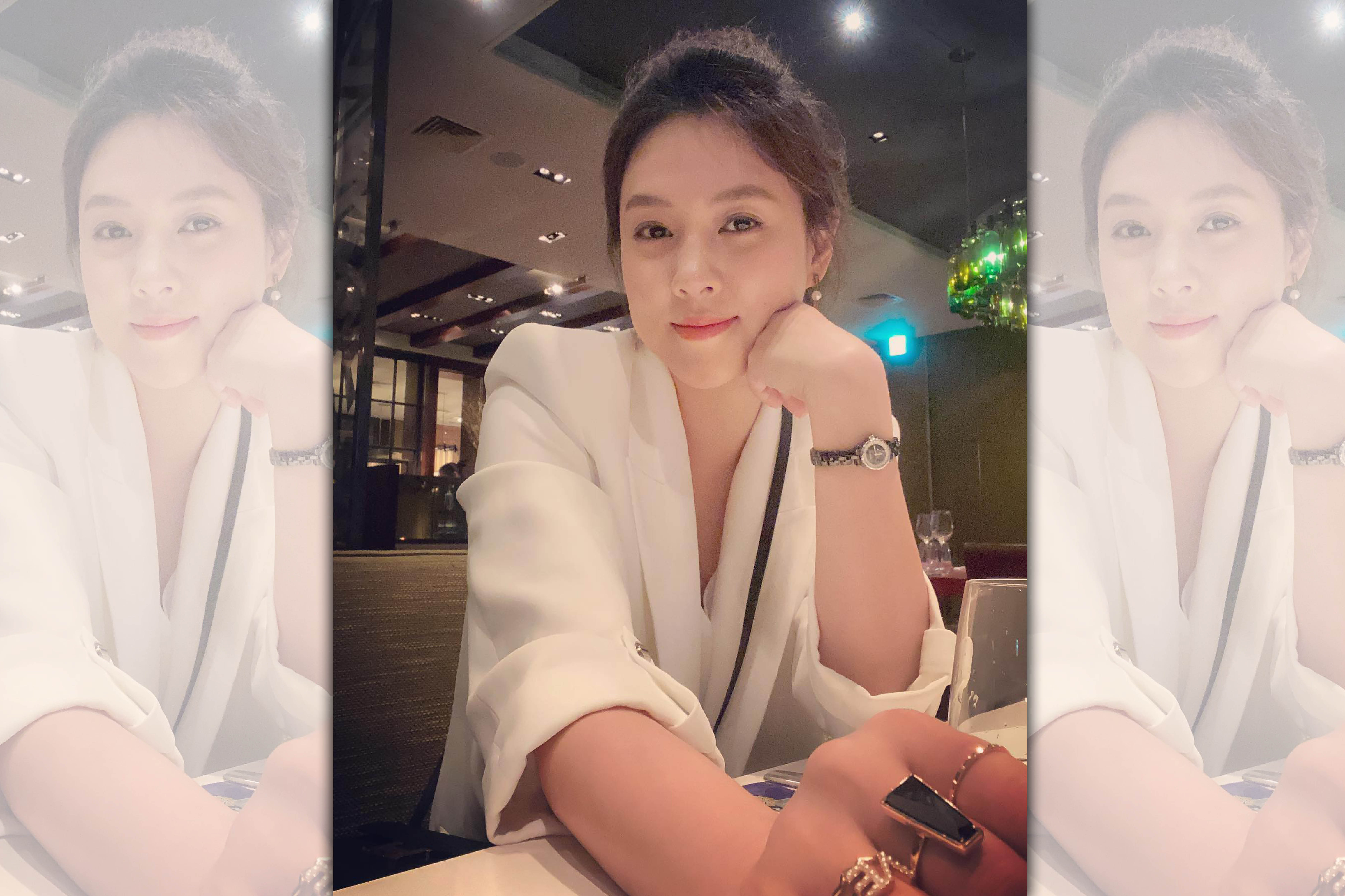 朱芯儀覺得小孩在家上課，忙得分身乏術。（翻攝自朱芯儀臉書）