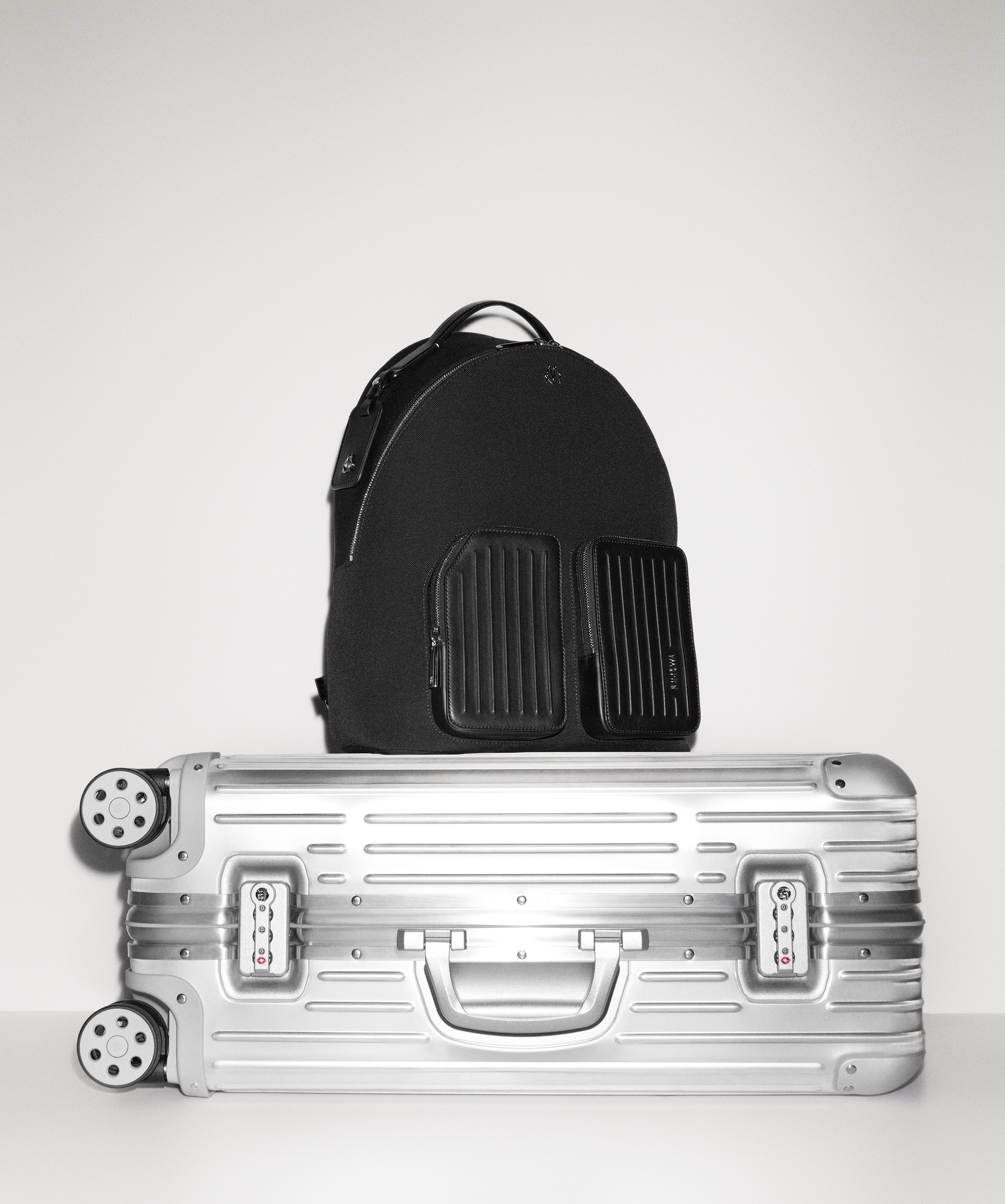 黑色Never Still Backpack NT$34,300 RIMOWA。（RIMOWA提供）