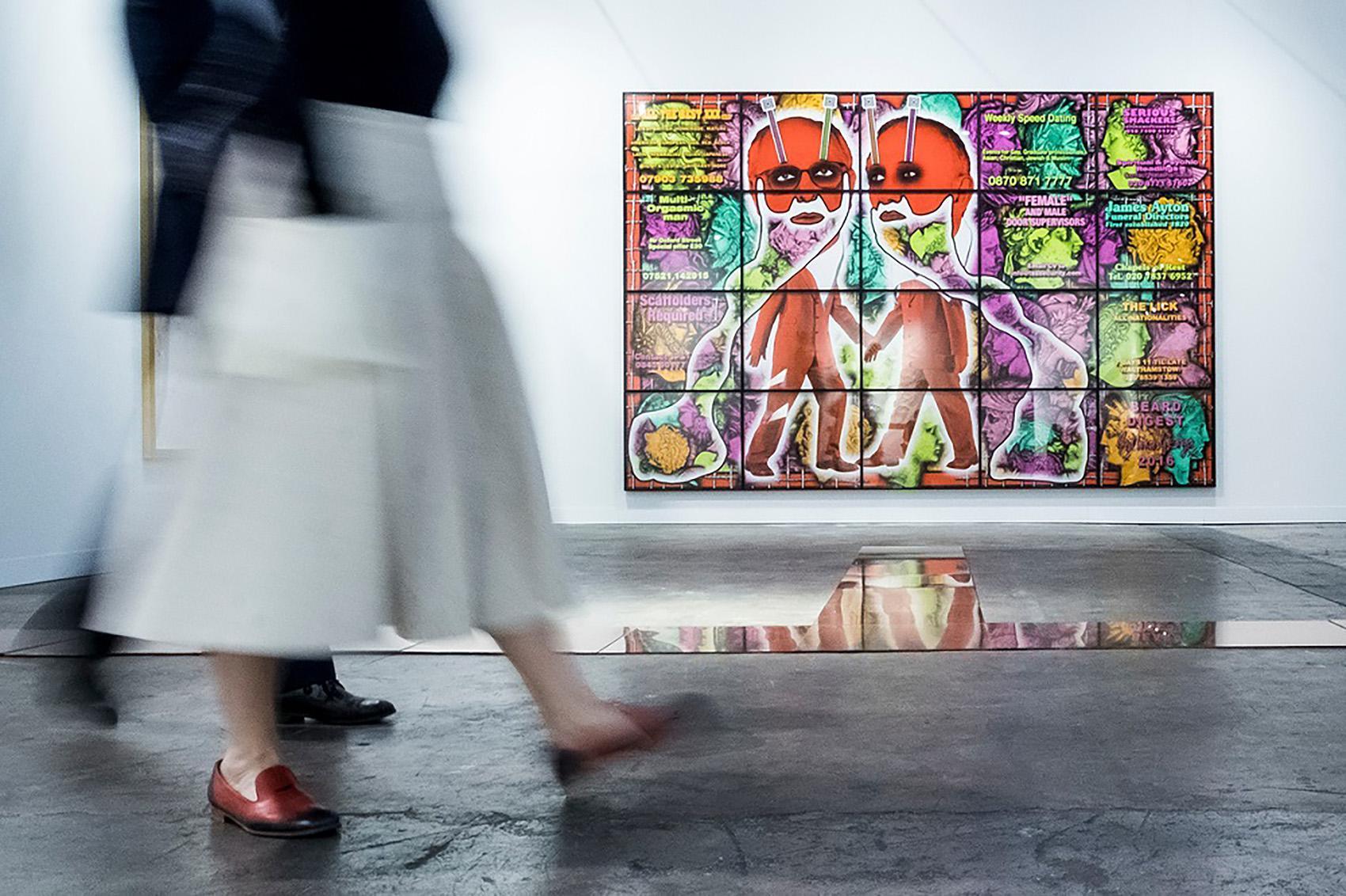 「香港巴塞爾藝術展」今年以線下加線上展覽呈獻。(圖片提供:Art Basel)