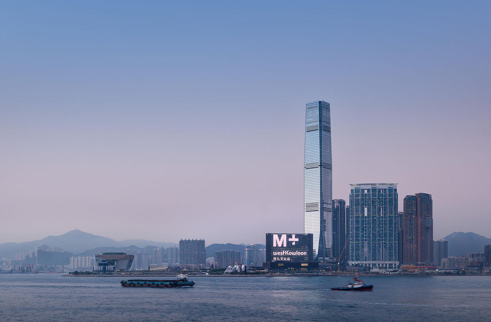 「M+」視覺文化博物館即將於2021年底開幕。(圖片提供:Herzog & de Meuron)