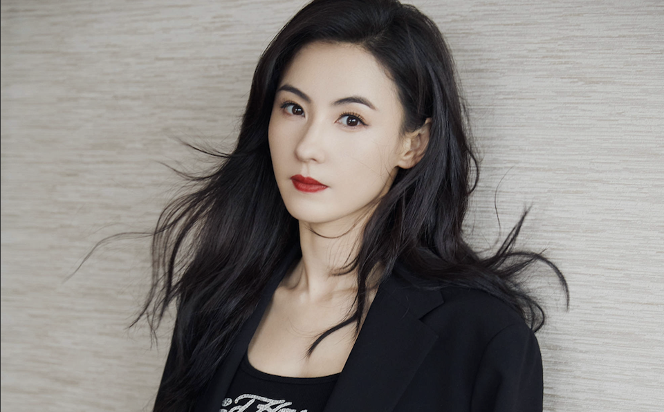 張栢芝上節目爆大兒 Lucas（謝振軒）早戀。（張柏芝微博）