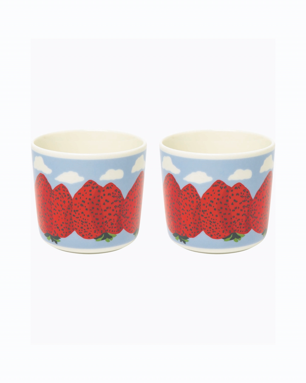 Mansikkavuoret印花咖啡對杯。NT$1,650（永三提供）