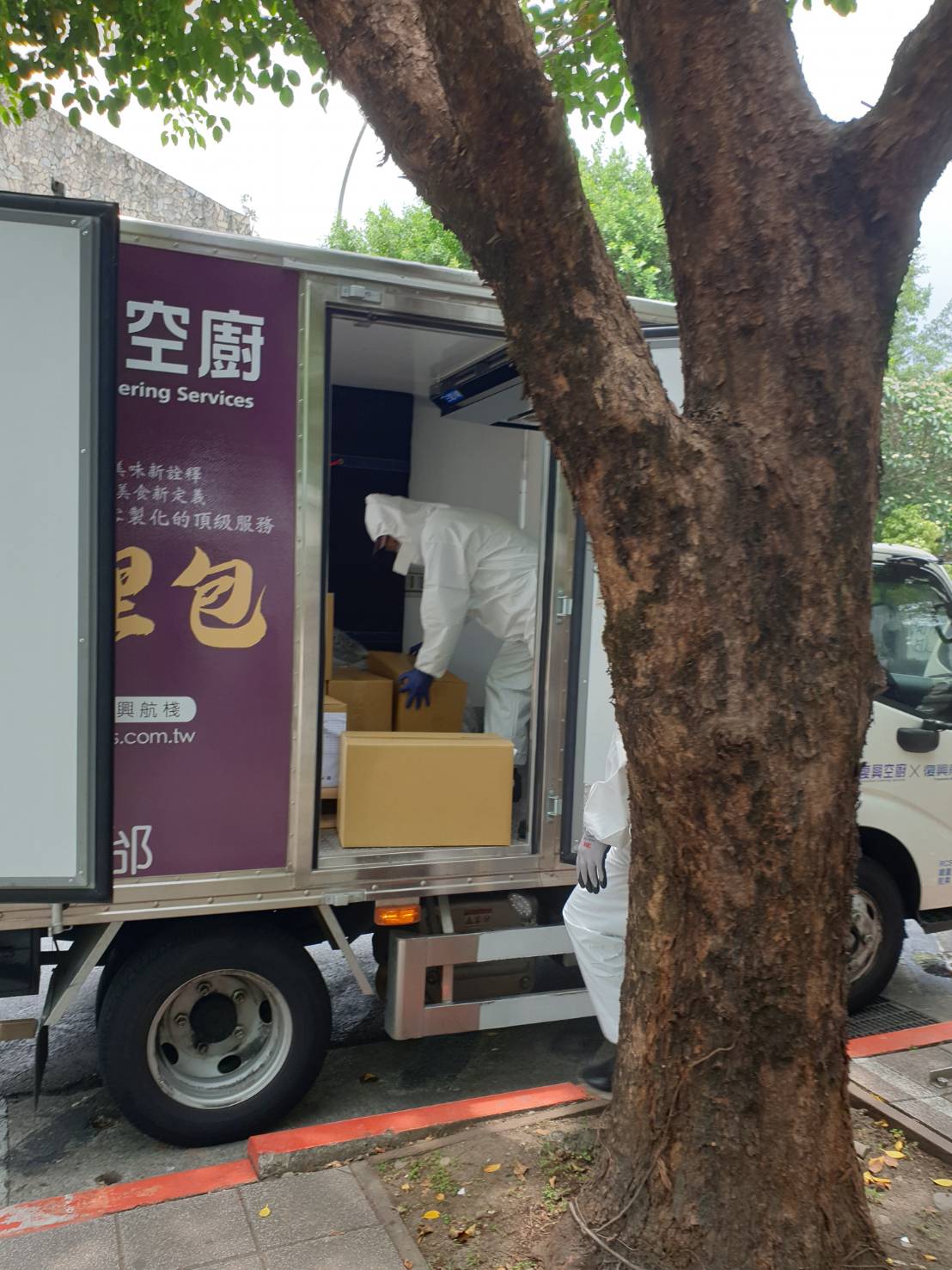 中保科表示，每日600個便當將由台北市政府統一發送分配，交給台北市醫護人員。（中保科提供）