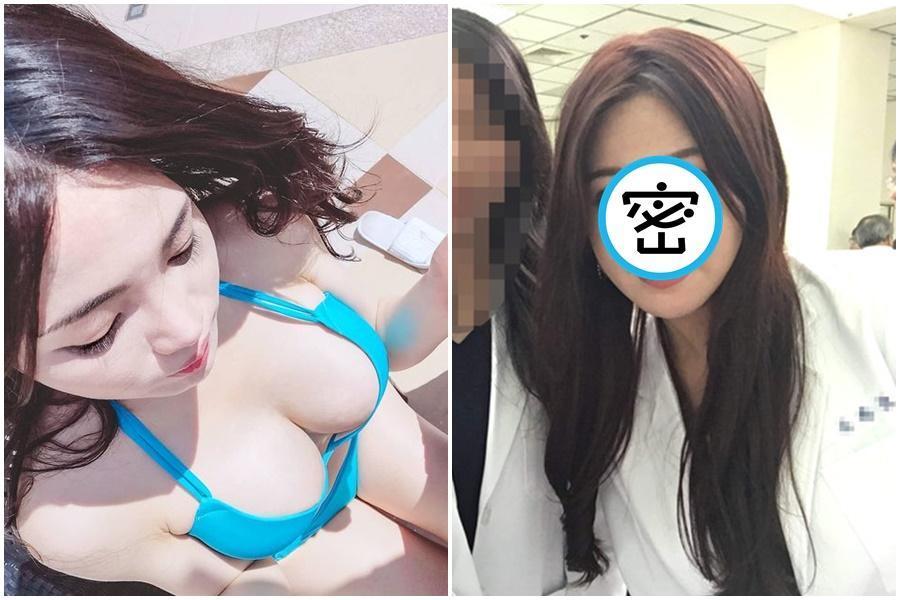 正妹女醫師引起PTT表特版暴動。(翻攝自reenfat.r IG)