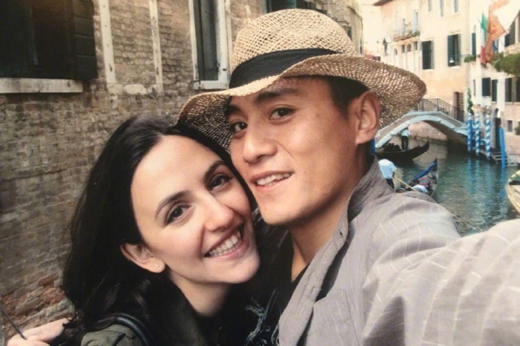 43歲男星劉燁與妻子感情恩愛。(翻攝自劉燁微博)