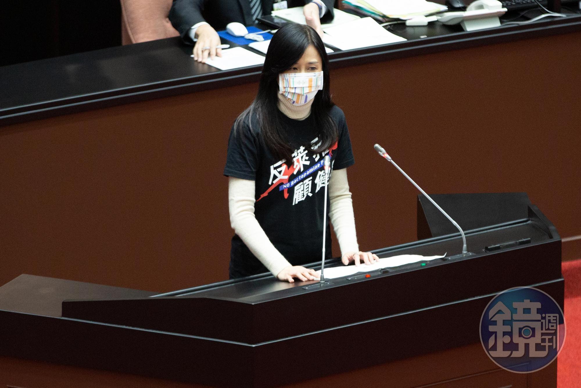 萬美玲今（23日）表示，只停課不停班造成許多家長措手不及。（本刊資料照）